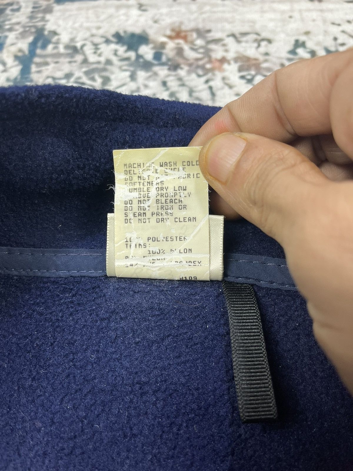 L.L. Bean Vintage LL Bean Half Zipper Fleece Sweatshirt Size M / US 6-8 / IT 42-44 - 11 Thumbnail