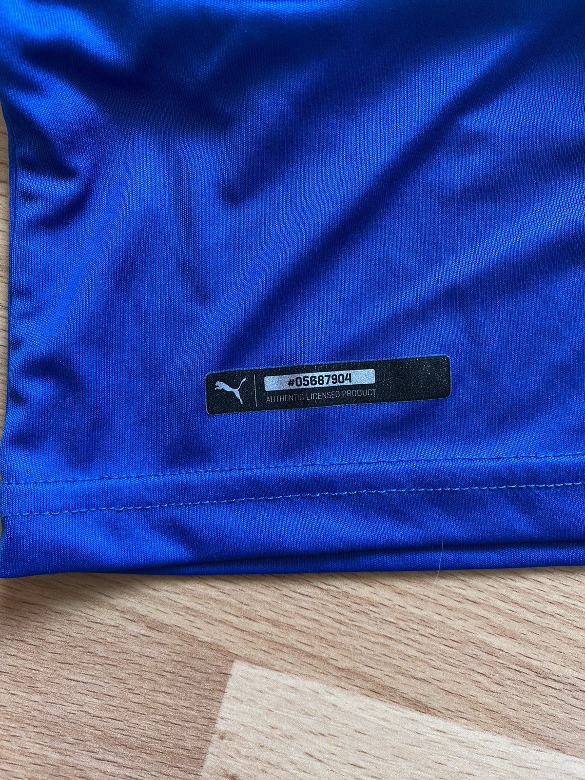 Puma 2014 World Cup Italy Home Jersey Blue Size Mens Xs 744288 Size US XS / EU 42 / 0 - 5 Thumbnail