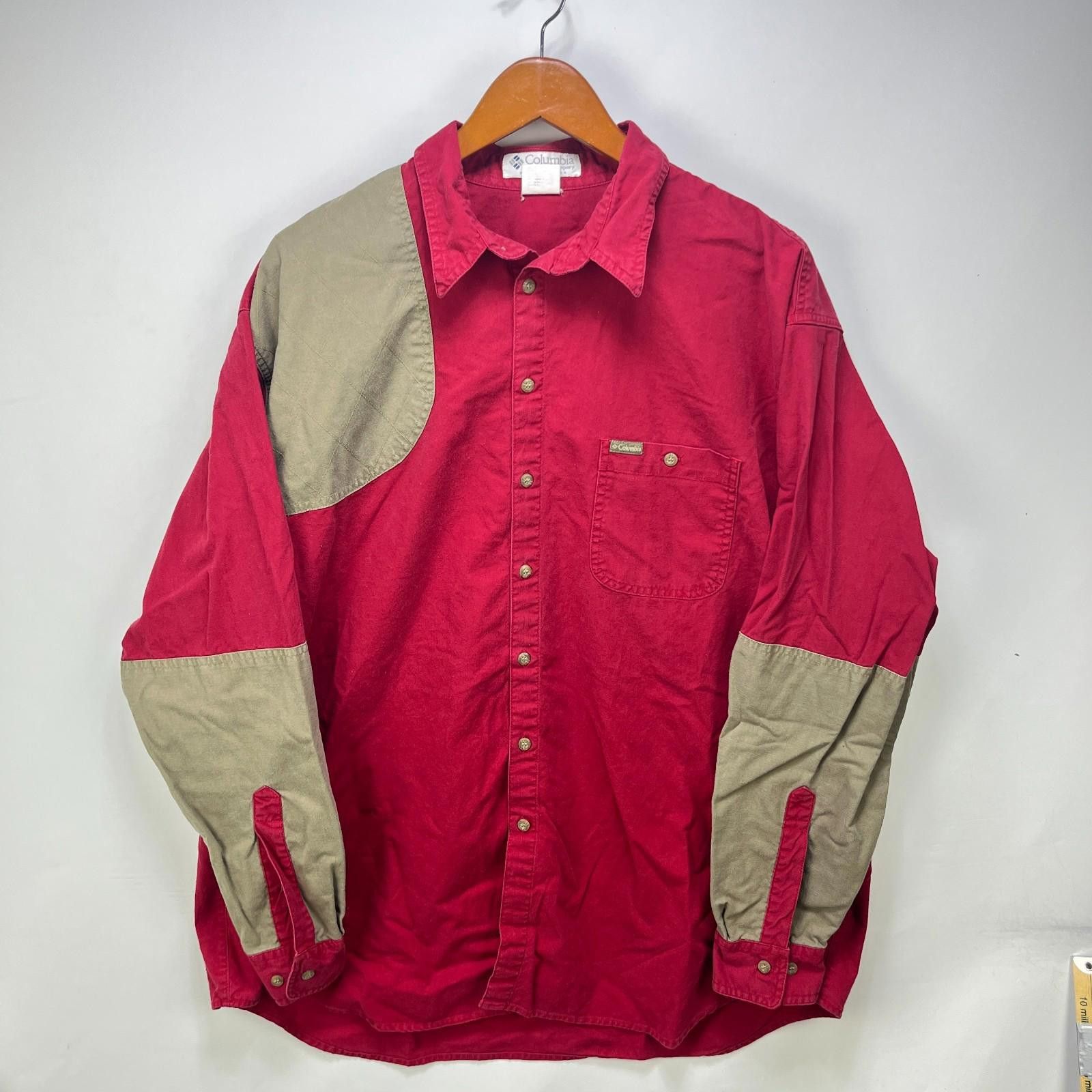 Columbia Vintage 90s Columbia Outdoors Button Up Long Sleeve Shirt XL Size US XL / EU 56 / 4 - 1 Thumbnail