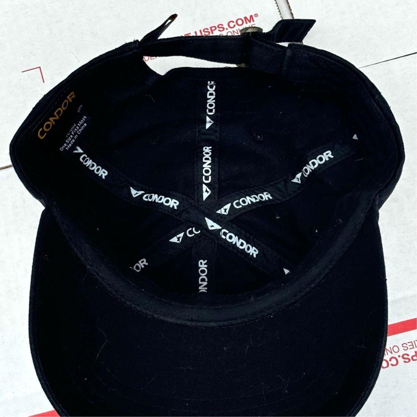 Other Black American Flag Men's Hat Size ONE SIZE - 4 Thumbnail