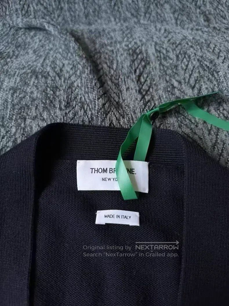 Thom Browne Thom Browne Long Wool Cardigan Size S / US 4 / IT 40 - 3 Thumbnail
