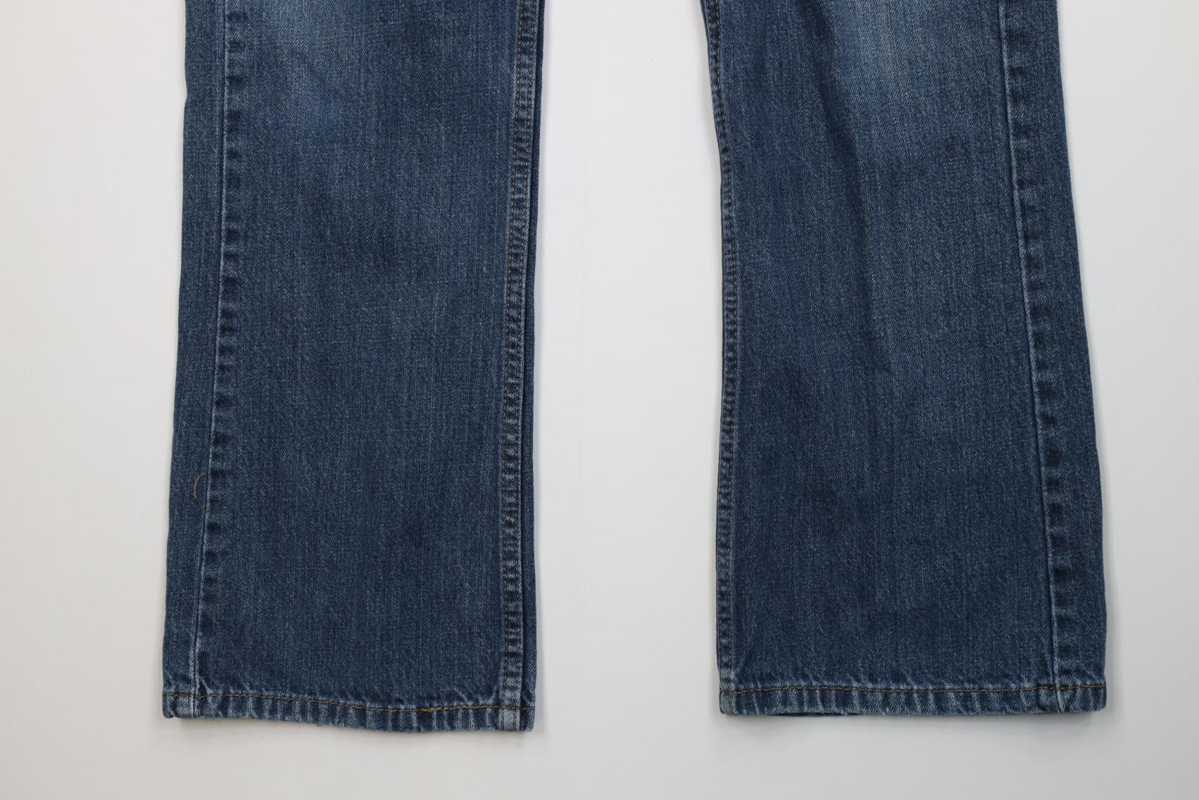 Levi's Vintage Y2K Levis 527 Slim Flared Bootcut Denim Jeans Blue Size US 34 / EU 50 - 4 Thumbnail