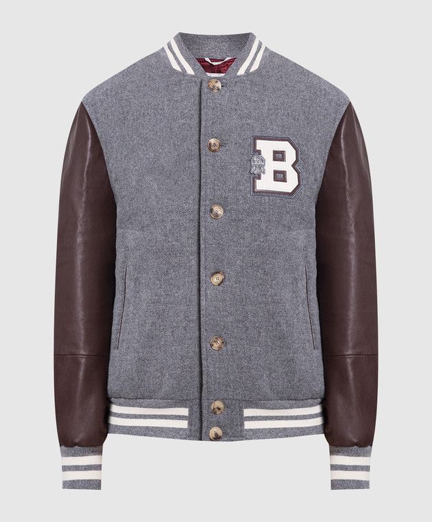 Brunello Cucinelli Jacket in Grey Size US M / EU 48-50 / 2 - 1 Thumbnail