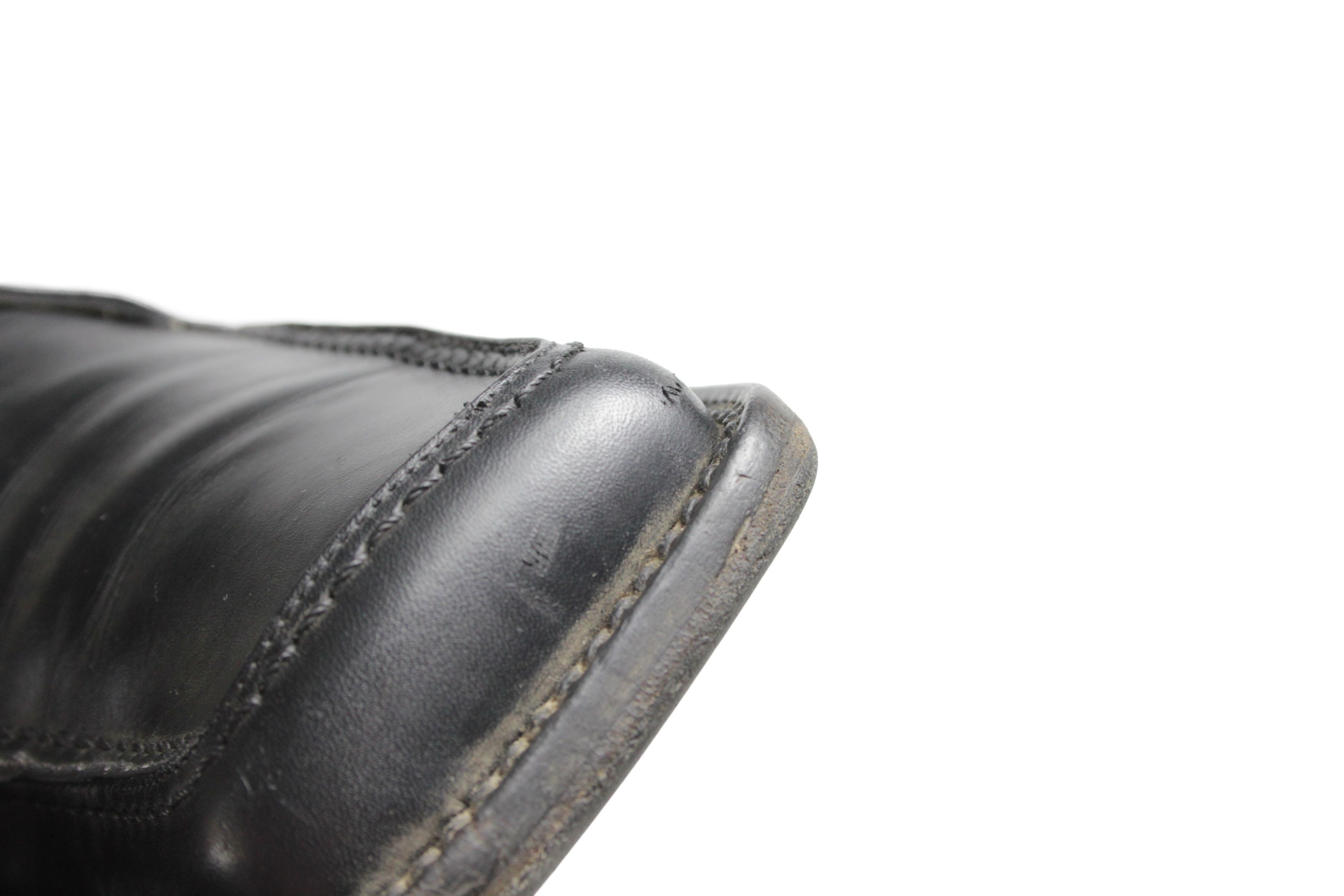 Hugo Boss 00S Square Toe Avant Garde Y2K Boots Vintage Size US 10 / IT 40 - 6 Thumbnail