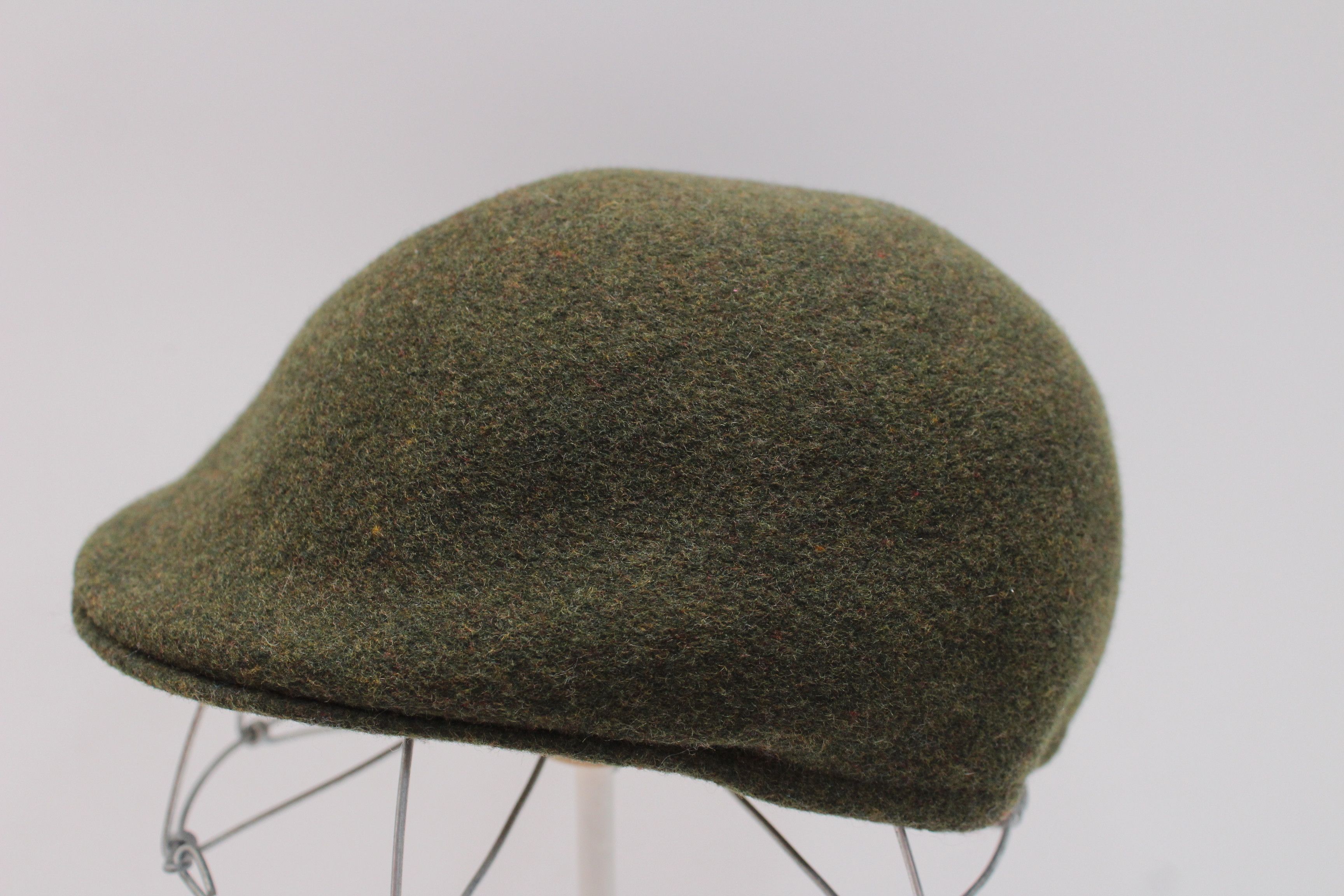 Vintage Chrystys London Flat Hat 100% Wool Made In England Authentic Size ONE SIZE - 3 Thumbnail