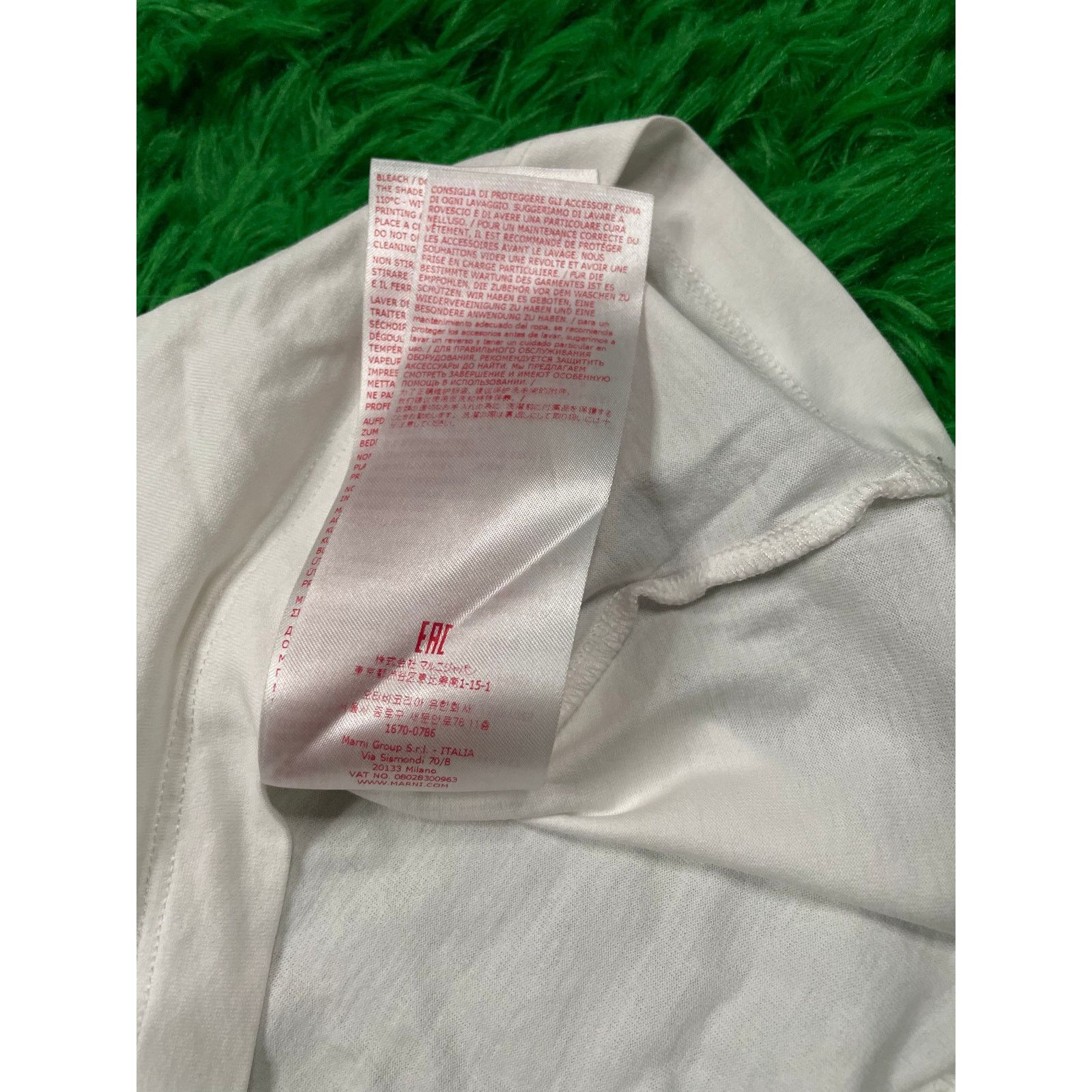 Marni Marni Tee White Purple 50 Used Size US M / EU 48-50 / 2 - 6 Thumbnail