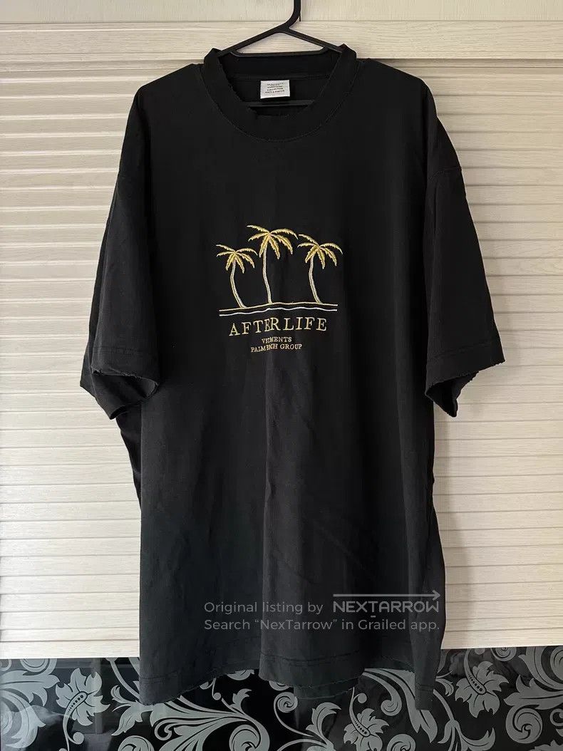 Vetements VETEMENTS Gold Thread Embroidered Palm Tree Pattern Short Size US S / EU 44-46 / 1 - 1 Thumbnail