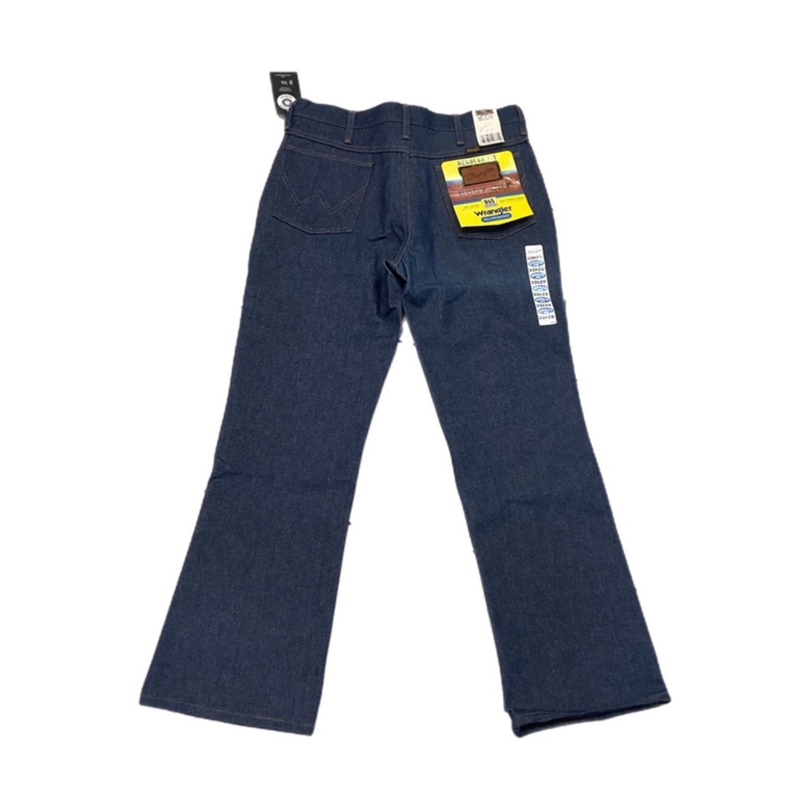 Wrangler Wrangler 945 NAV Regular Fit Boot Cut Jeans Size US 33 - 2 Thumbnail