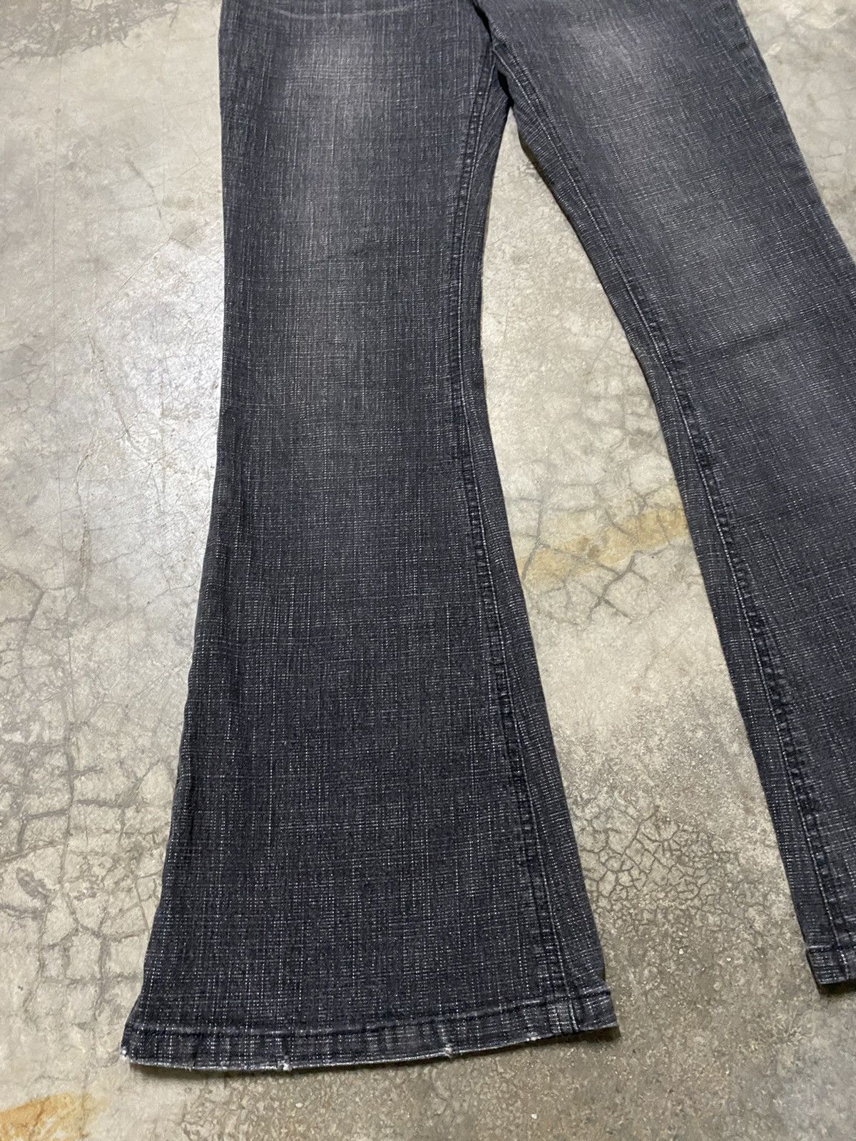 Hysteric Glamour × If Six Was Nine × Le Grande Bleu (L.G.B.) Flare Jeans Japanese Penty’s Stretch Denim p91 Size 27" / US 4 / IT 40 - 2 Thumbnail