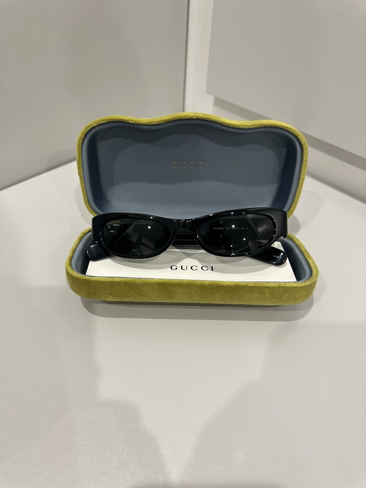 Gucci Gucci women's eyewear GG1635S Black/Grey sunglasses iconic Size ONE SIZE - 3 Thumbnail