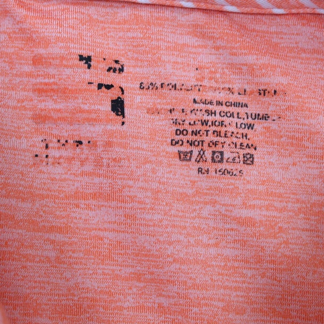 Vintage Three Sixty Six Polo Shirt Mens 3XL XXXL Orange Performance Stretch Golf S/S Shirt Size US XXL / EU 58 / 5 - 7 Thumbnail