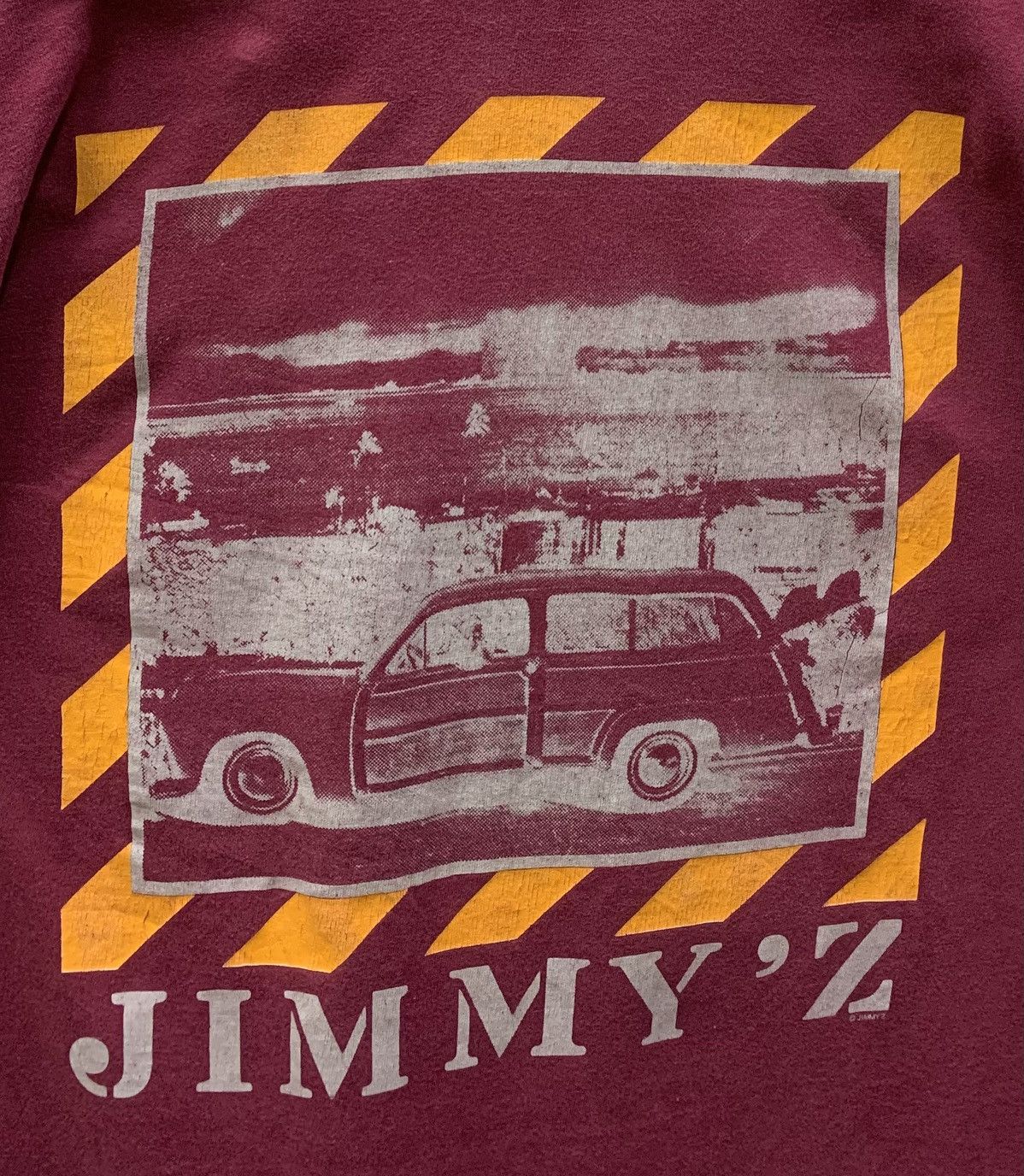 Vintage Vintage 90’s Jimmy’Z Surf Skateboards T-shirts Size US L / EU 52-54 / 3 - 4 Thumbnail