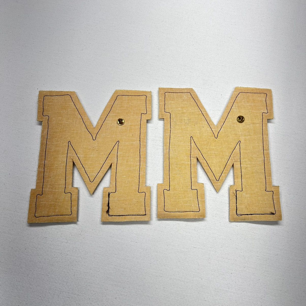 Vintage Letterman Varsity Patch Letter M Blue Chenille Felt Sports Size ONE SIZE - 5 Thumbnail