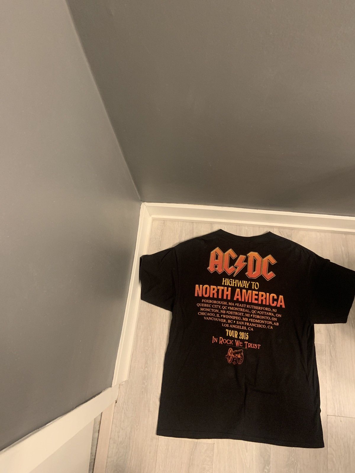AC/DC × Vintage Vintage AC/DC Tee Size US L / EU 52-54 / 3 - 2 Thumbnail