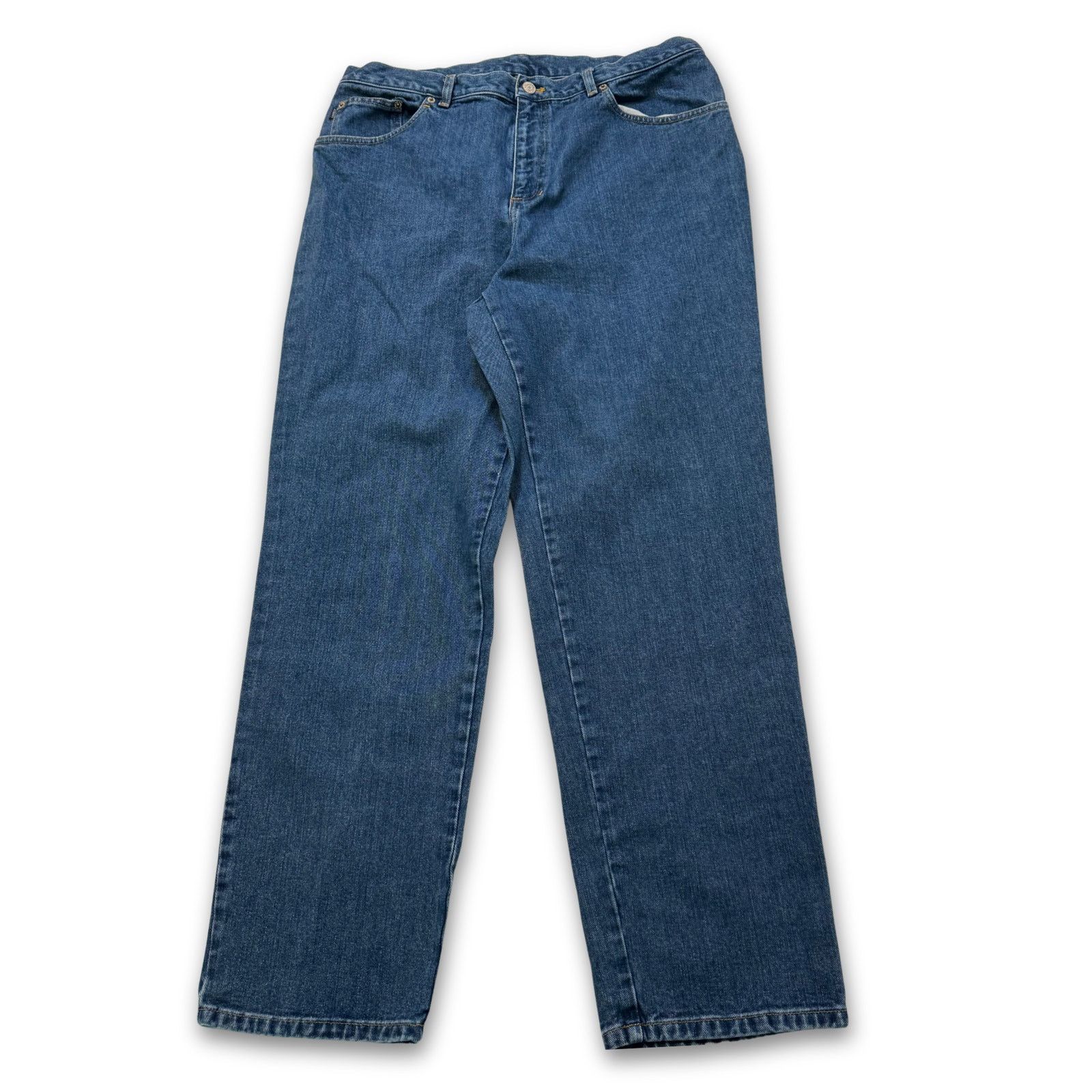 Ralph Lauren Vintage Ralph Lauren Straight Leg Jeans | Women's 16 W Size 38" / US 16 / IT 52 - 1 Thumbnail