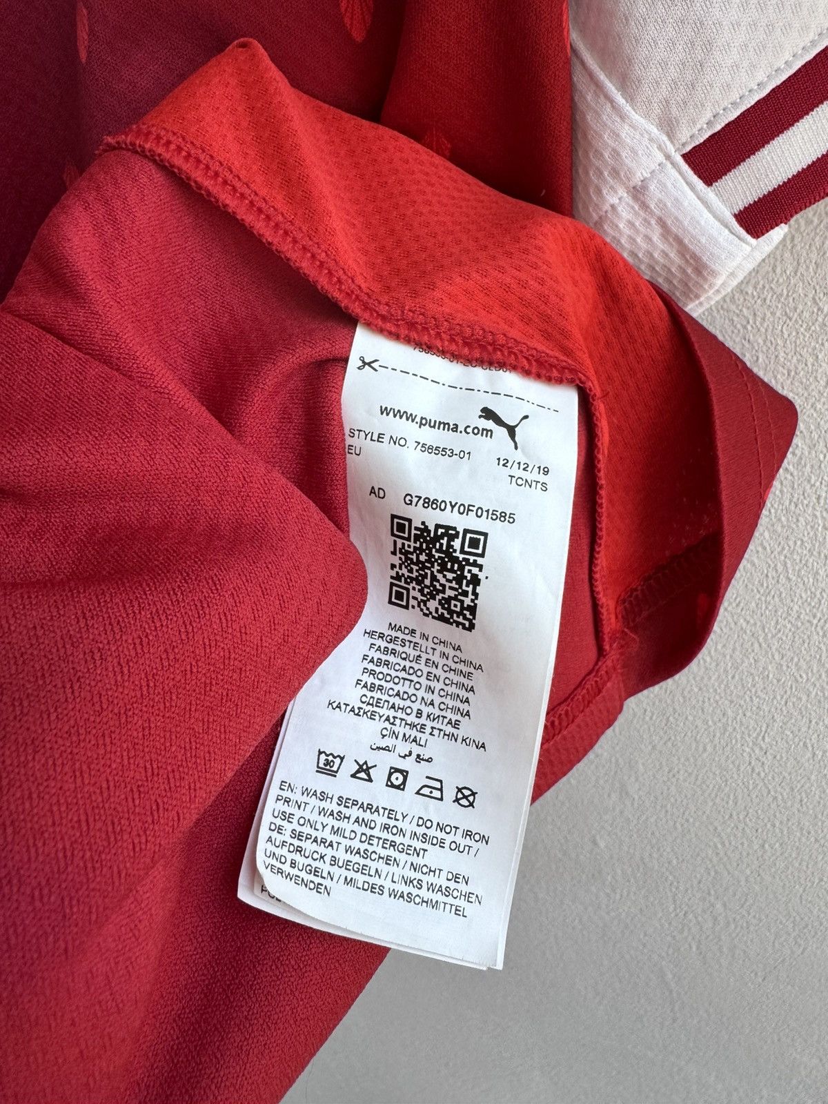 Puma AUSTRIA OFB 2020 2021 2022 HOME FOOTBALL SHIRT SOCCER JERSEY Size US L / EU 52-54 / 3 - 9 Thumbnail