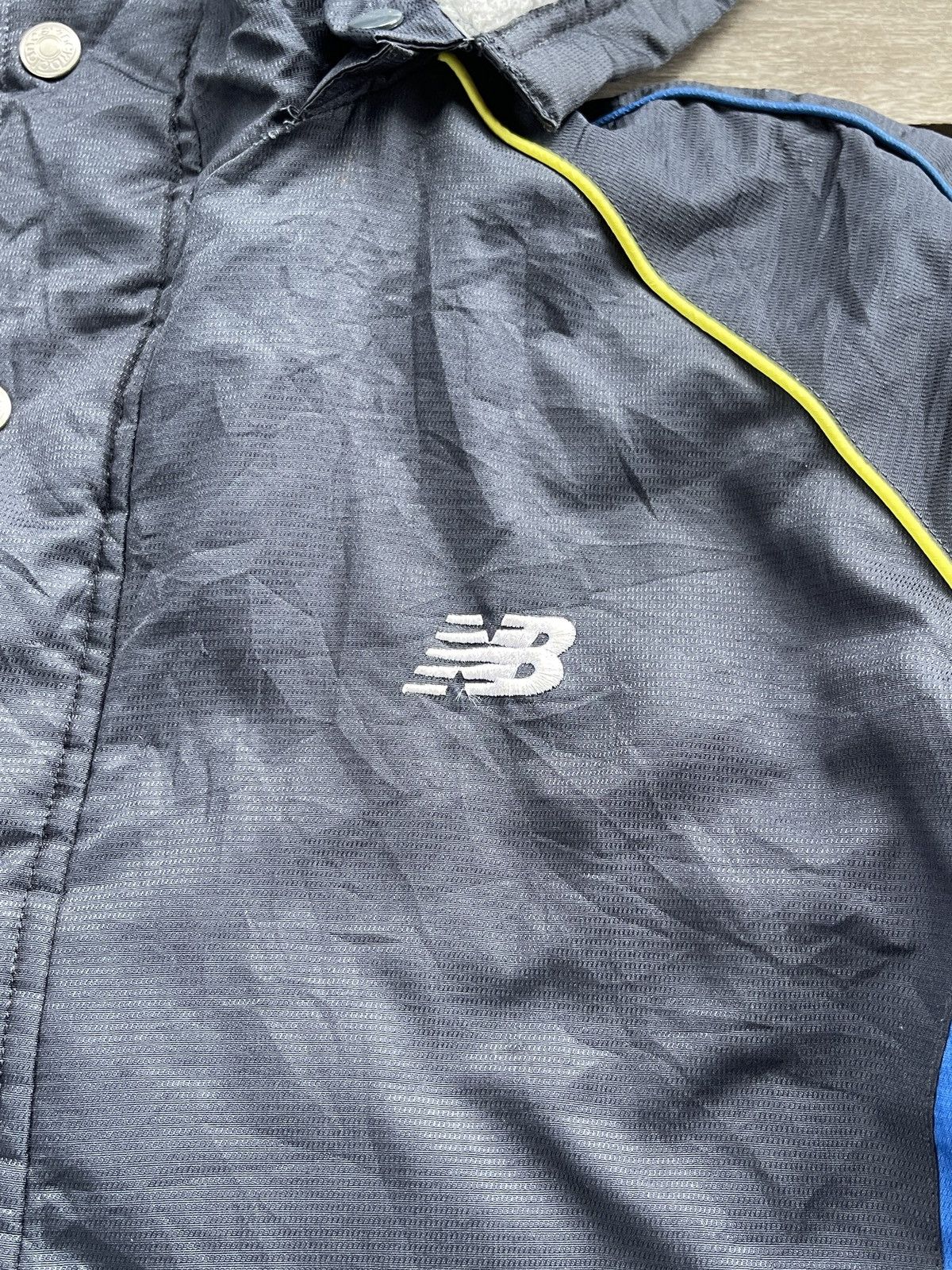 Japanese Brand × New Balance NEW BALANCE FULLZIPPER WITH BUTTON JACKET Size US XL / EU 56 / 4 - 4 Thumbnail