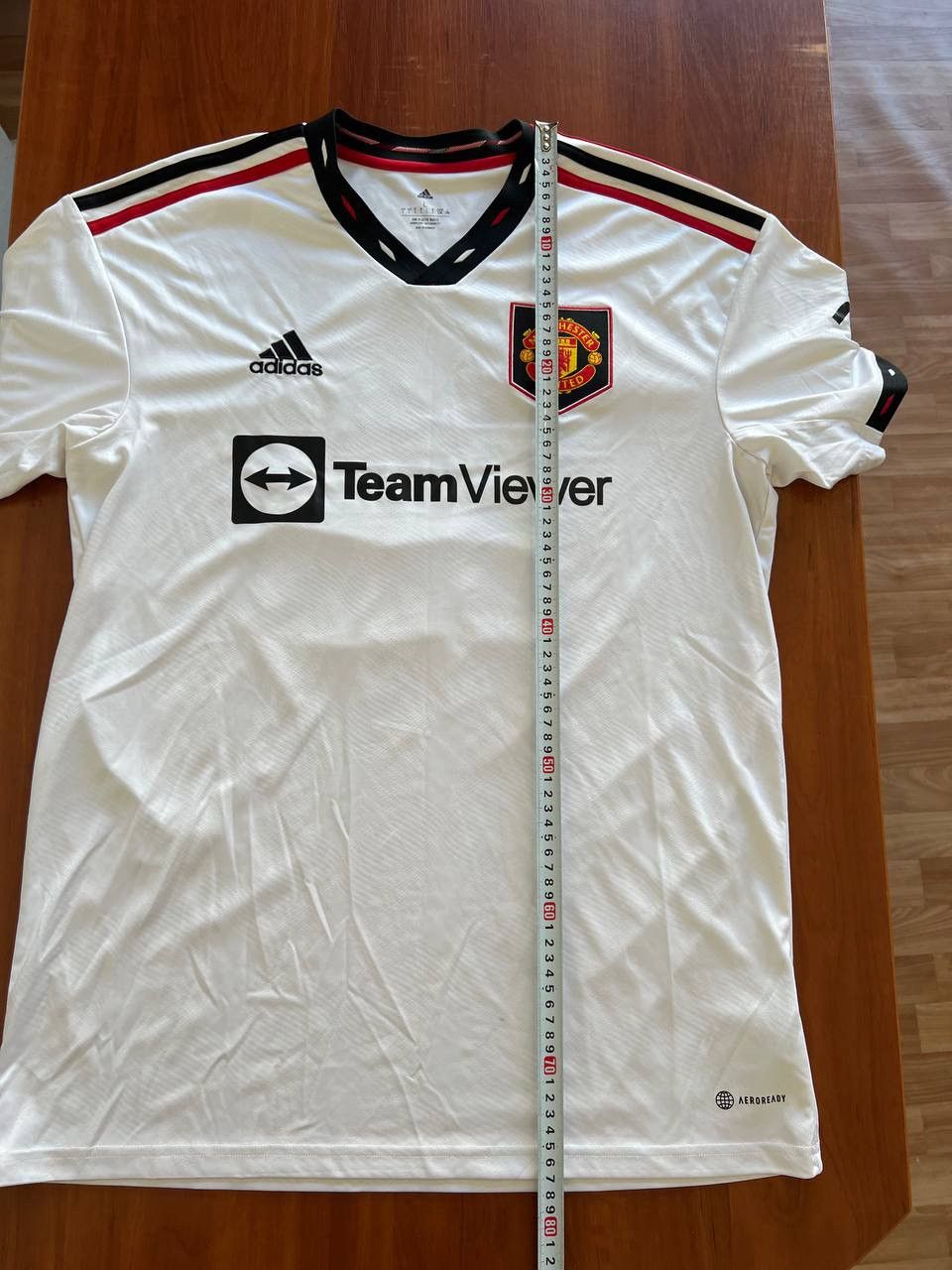 Adidas 2022/23 MANCHESTER UNITED #18 CASEMIRO AWAY SOCCER JERSEY L Size US L / EU 52-54 / 3 - 16 Thumbnail