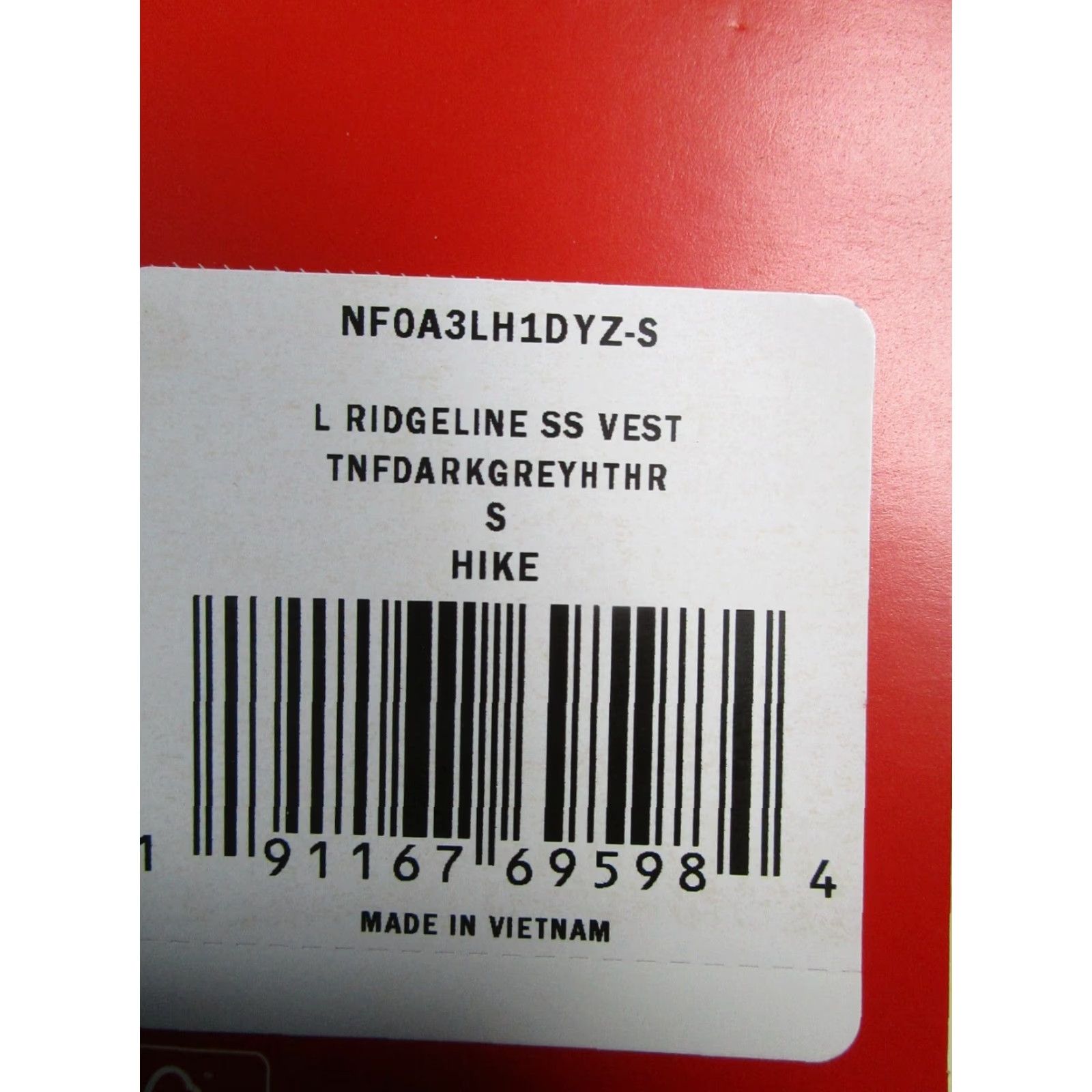 The North Face VINTAGE The North Face Ridgeline Ss Vest Mens Small Gray Hiking Full Zip New Logo Size US S / EU 44-46 / 1 - 3 Thumbnail