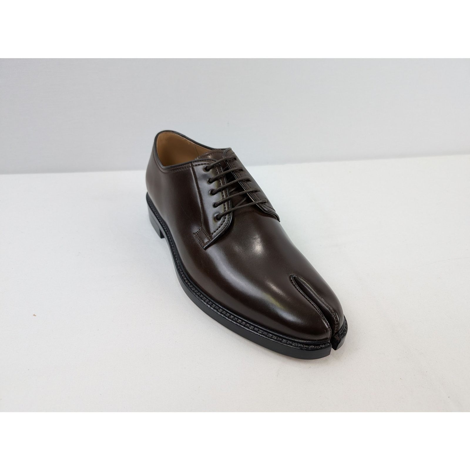 Maison Margiela o1rshd1 Tabi Derby Shoe Boots in Brown Size US 10 / EU 43 - 3 Thumbnail