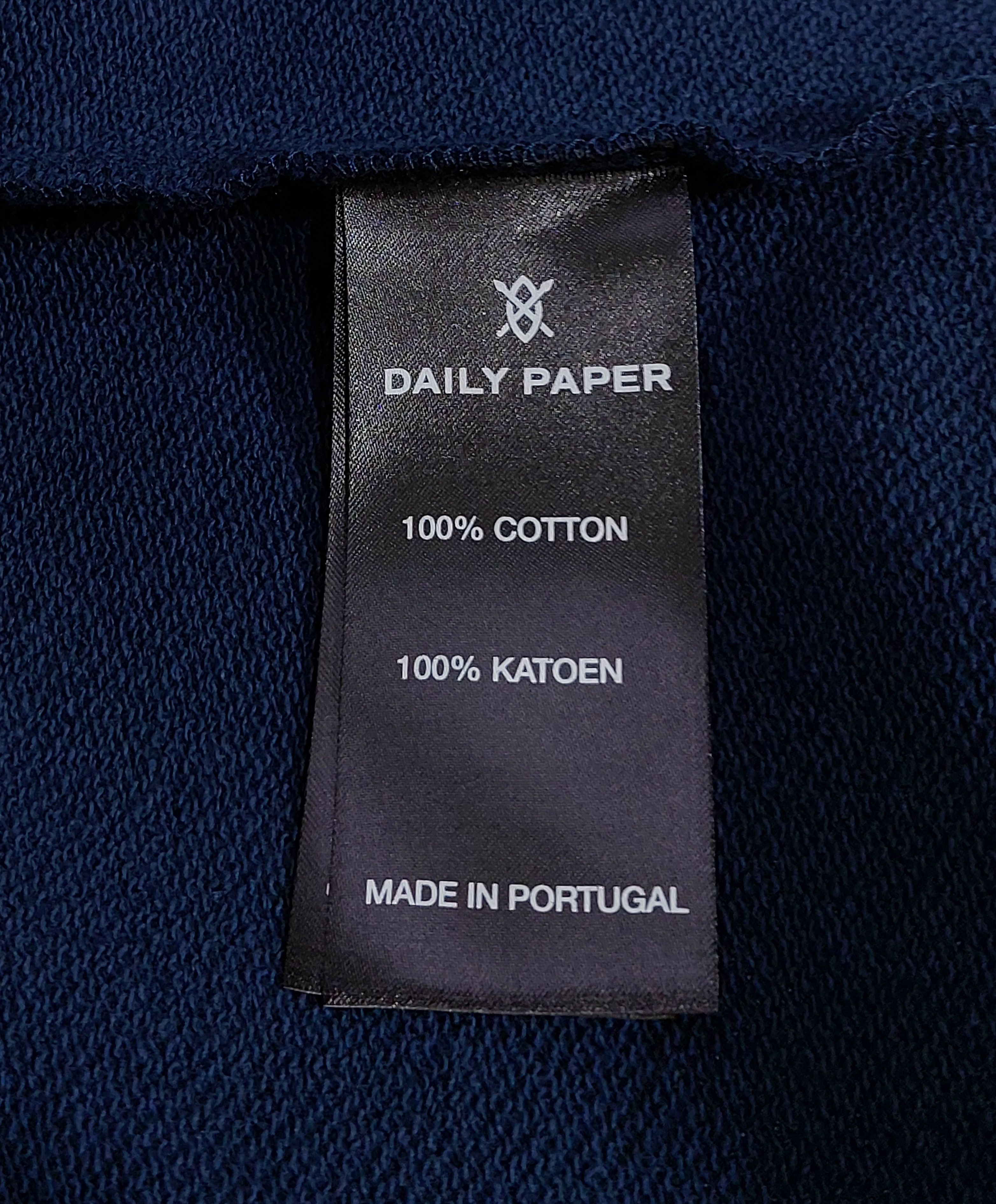 Daily Paper scratch logo sweatshirt - navy blue M Size US M / EU 48-50 / 2 - 3 Thumbnail