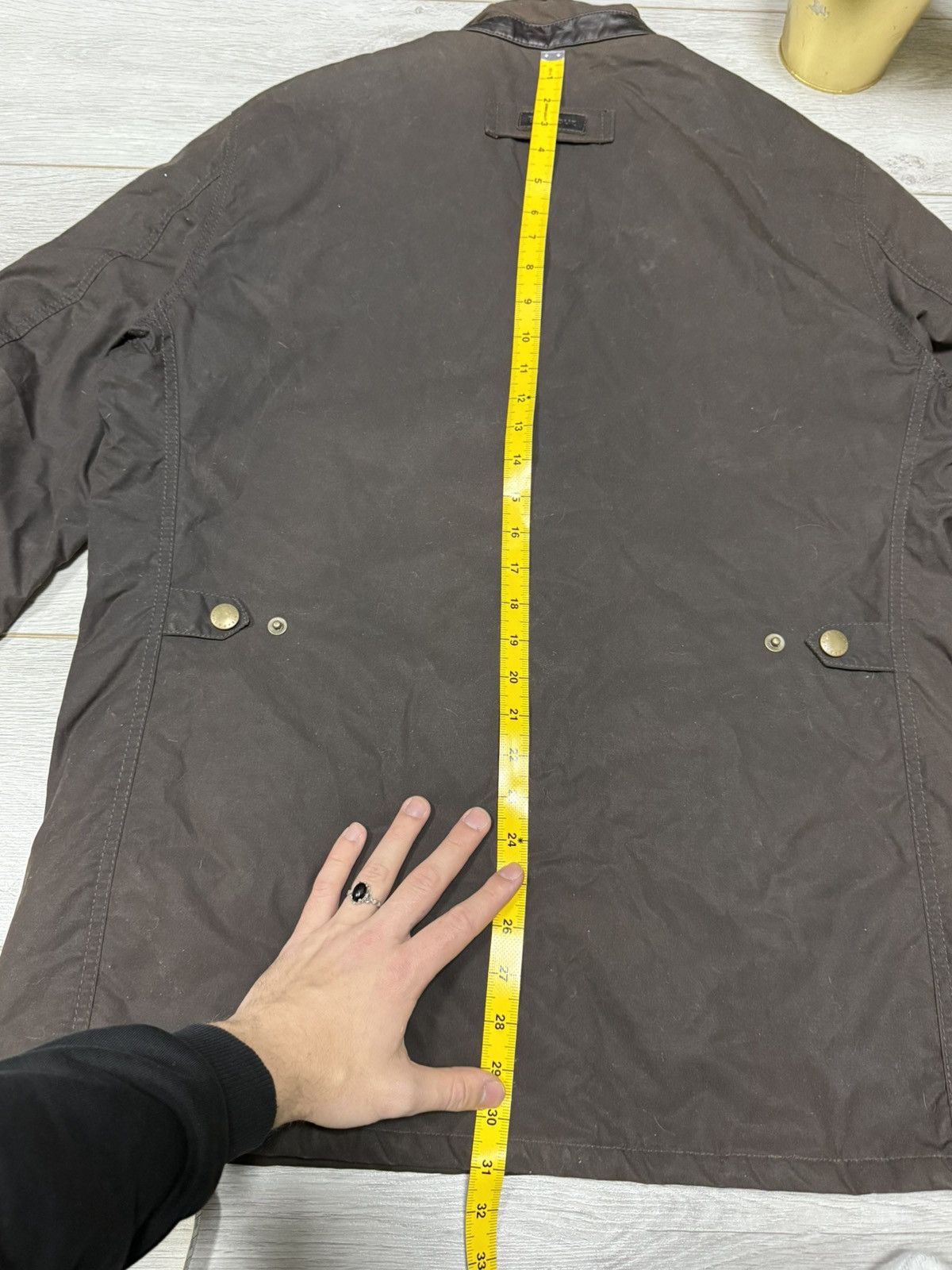 Barbour Prestbury wax jacket zip vintage