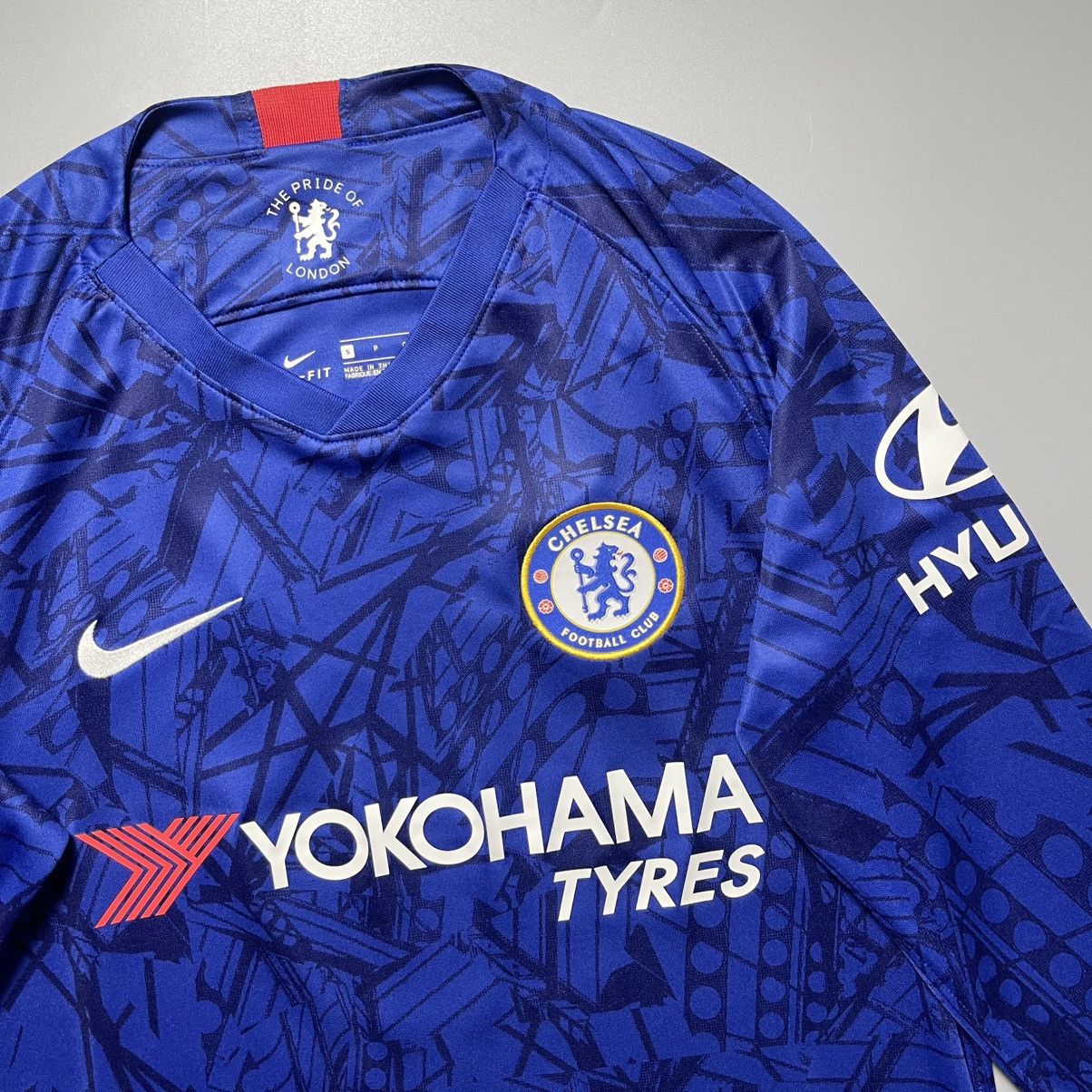 Nike CHELSEA NIKE 2019/2020 FOOTBALL HOME JERSEY #10 HAZARD Size US S / EU 44-46 / 1 - 4 Thumbnail