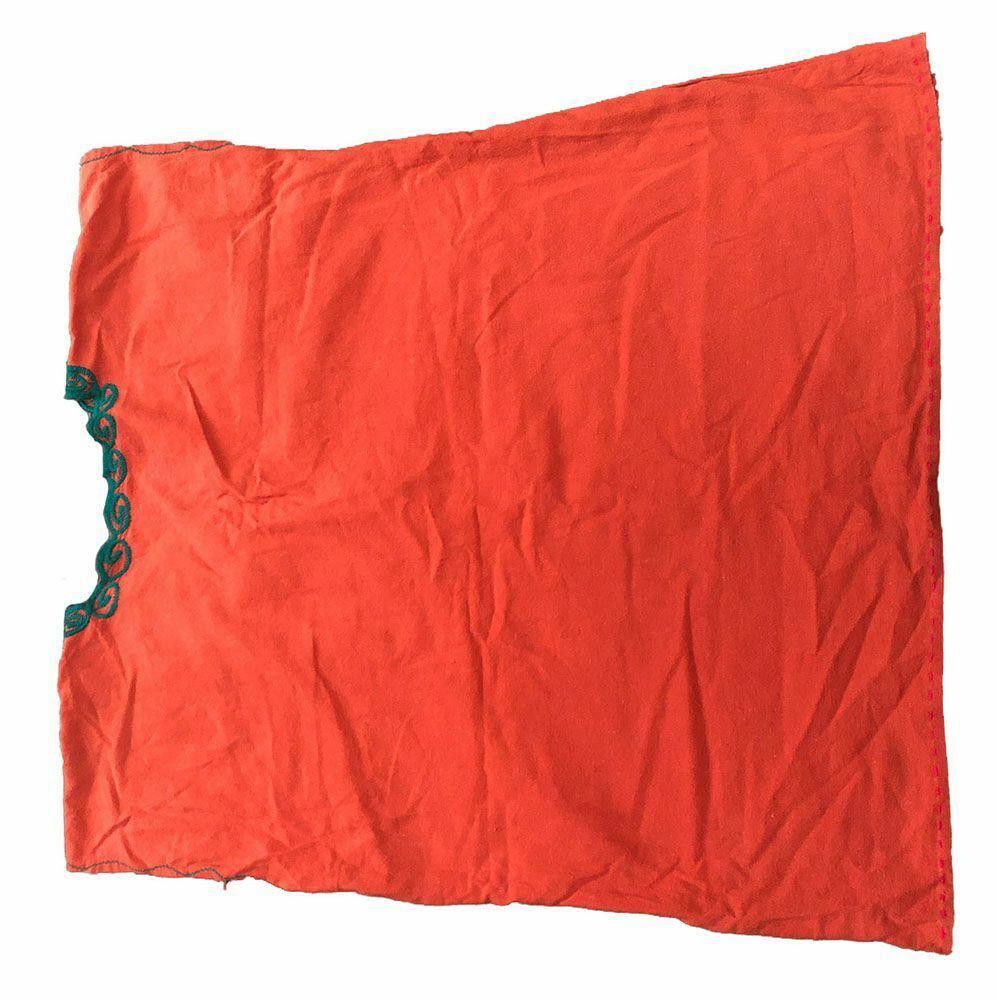 Designer New Orange Hand Made Bluse L Size L / US 10 / IT 46 - 3 Thumbnail