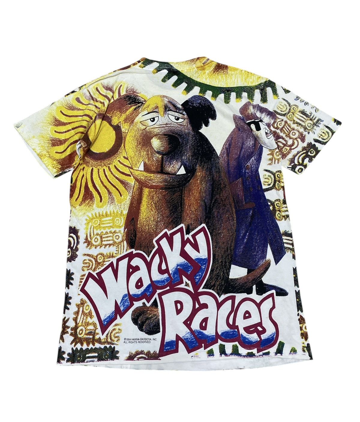 Vintage Vintage Rare 1994 Wacky Races Hanna Barberra Film Size US M / EU 48-50 / 2 - 5 Thumbnail