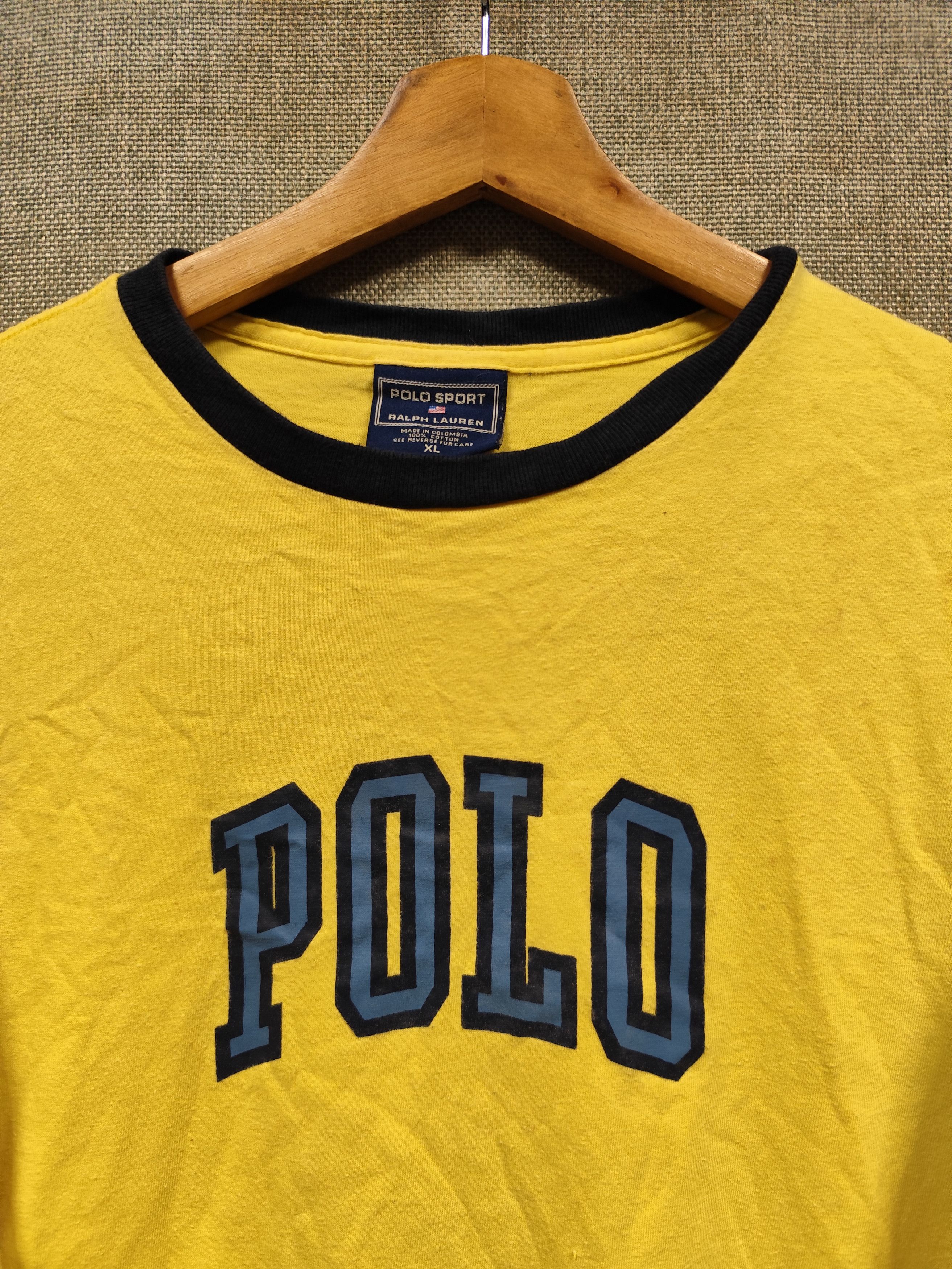 Polo Ralph Lauren × Ralph Lauren × Vintage Vintage t shirt polo ralph lauren spellout Size US M / EU 48-50 / 2 - 2 Thumbnail