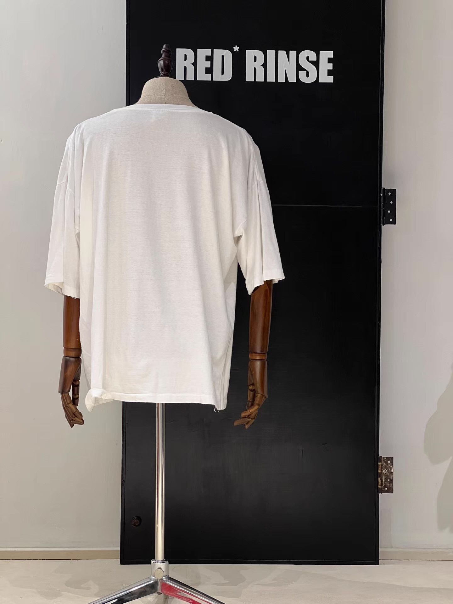 Balenciaga Vintage Slogan Short Sleeve T‑shirt Q13 Size US XL / EU 56 / 4 - 3 Thumbnail