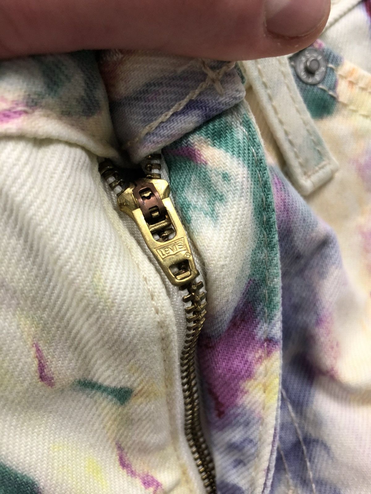 Levi's LEVIS Hype Multicolour Rare Shorts Streetwear Crazy Y2k Size 28" / US 6 / IT 42 - 9 Thumbnail