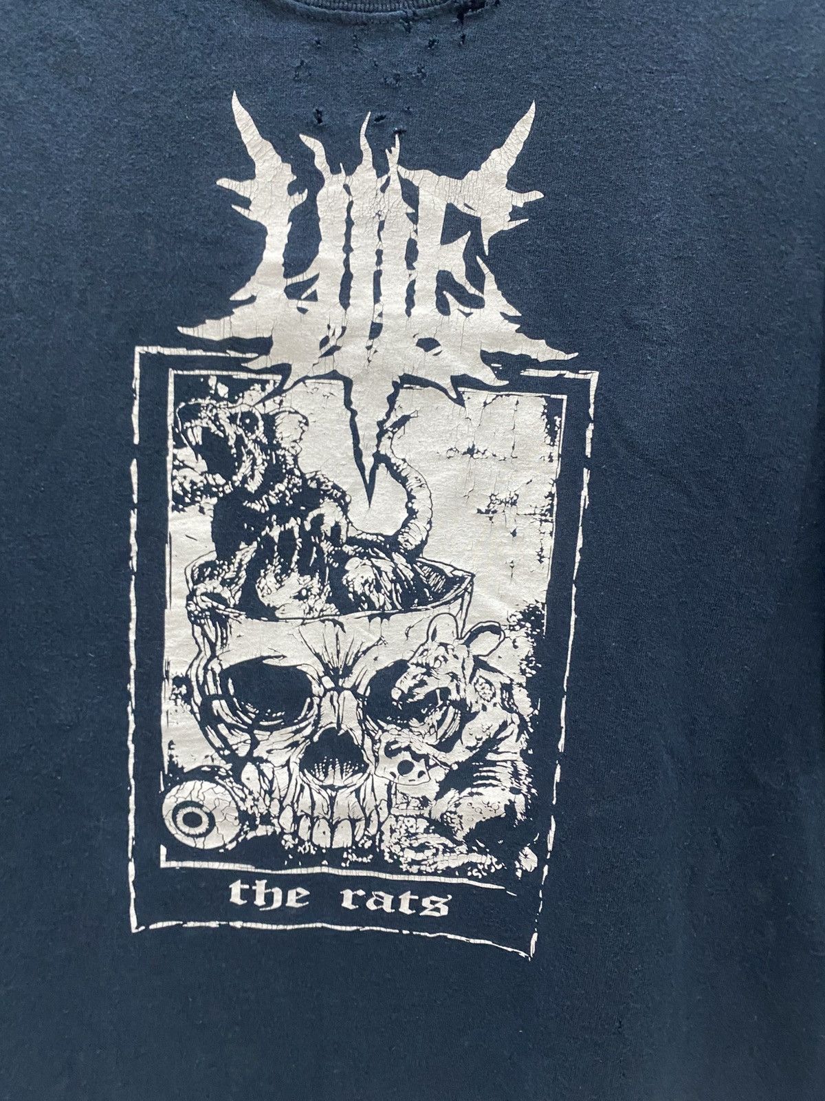 Band Tees DISTRESSED THE RATS BAND TEES Size US L / EU 52-54 / 3 - 2 Thumbnail