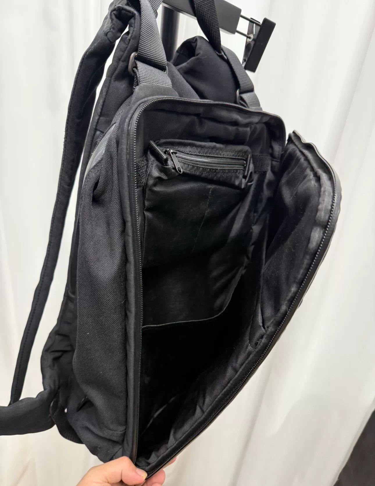 Yohji Yamamoto yohji yamamoto techwear two-way backpack Size ONE SIZE - 1 Thumbnail
