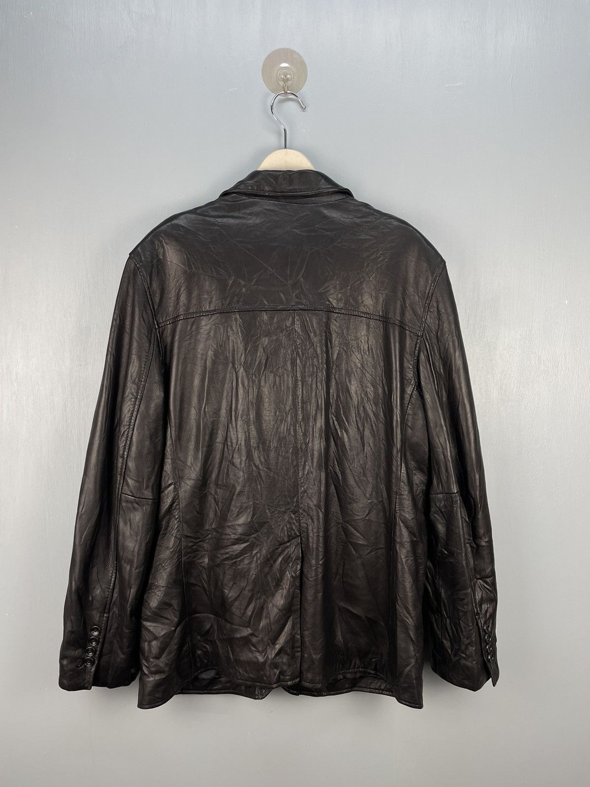 Eddie Bauer Eddie Bauer leather blazer Size US M / EU 48-50 / 2 - 2 Thumbnail