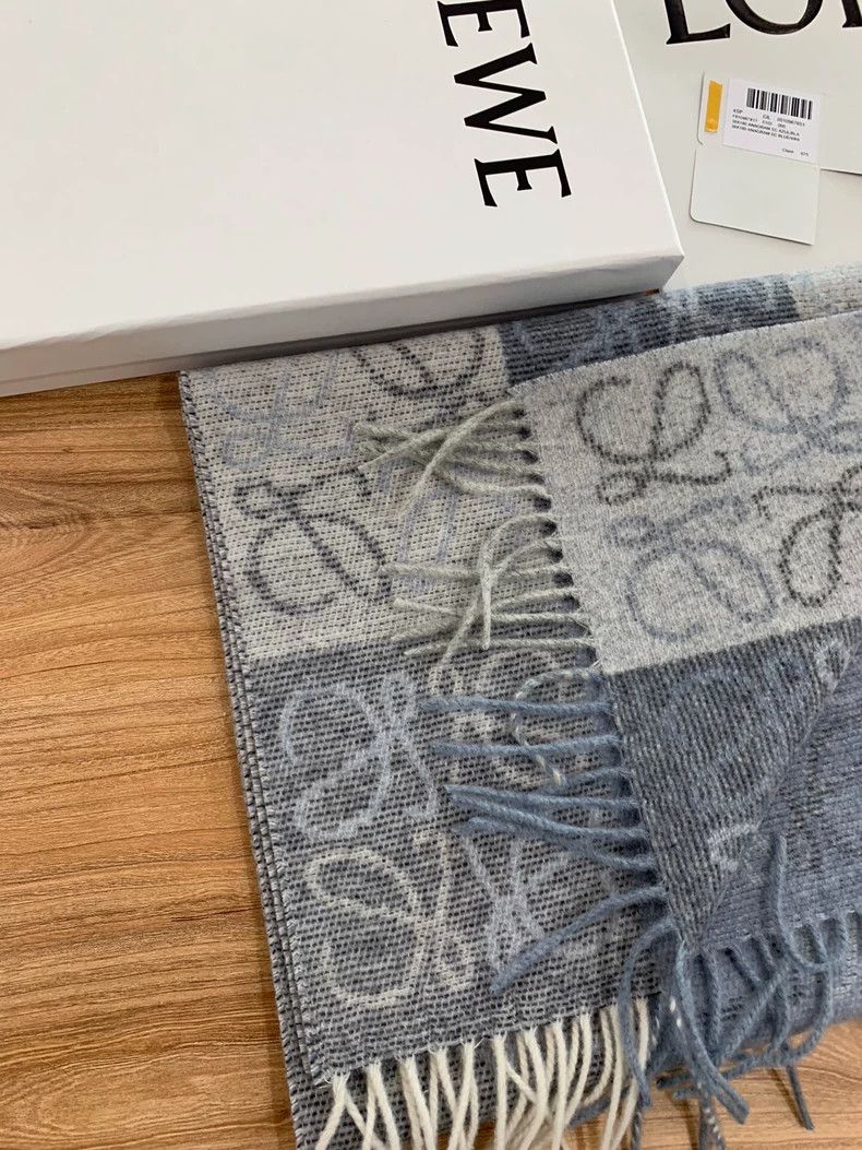 Loewe LOEWE Cashmere scarf Size ONE SIZE - 3 Thumbnail