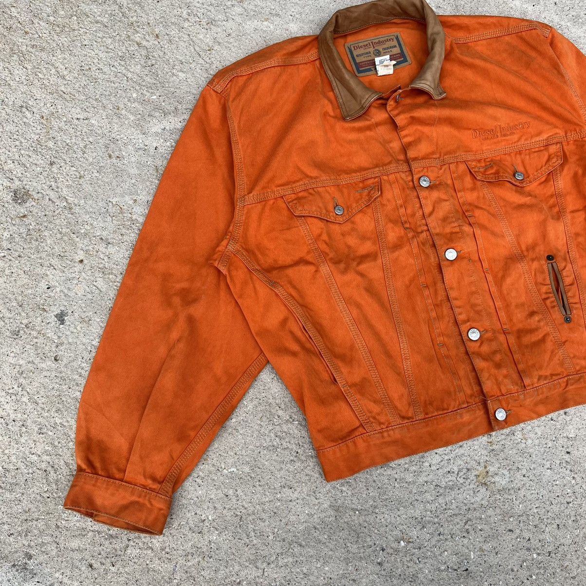 Diesel × Vintage Vintage 90s Diesel Denim Jacket Size US L / EU 52-54 / 3 - 7 Thumbnail