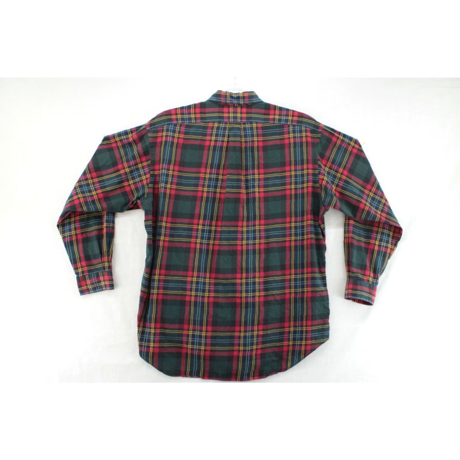 Ralph Lauren VINTAGE Ralph Lauren Shirt Mens L Red Green Plaid Blake Button-Down Tartan Polo Size US L / EU 52-54 / 3 - 4 Thumbnail