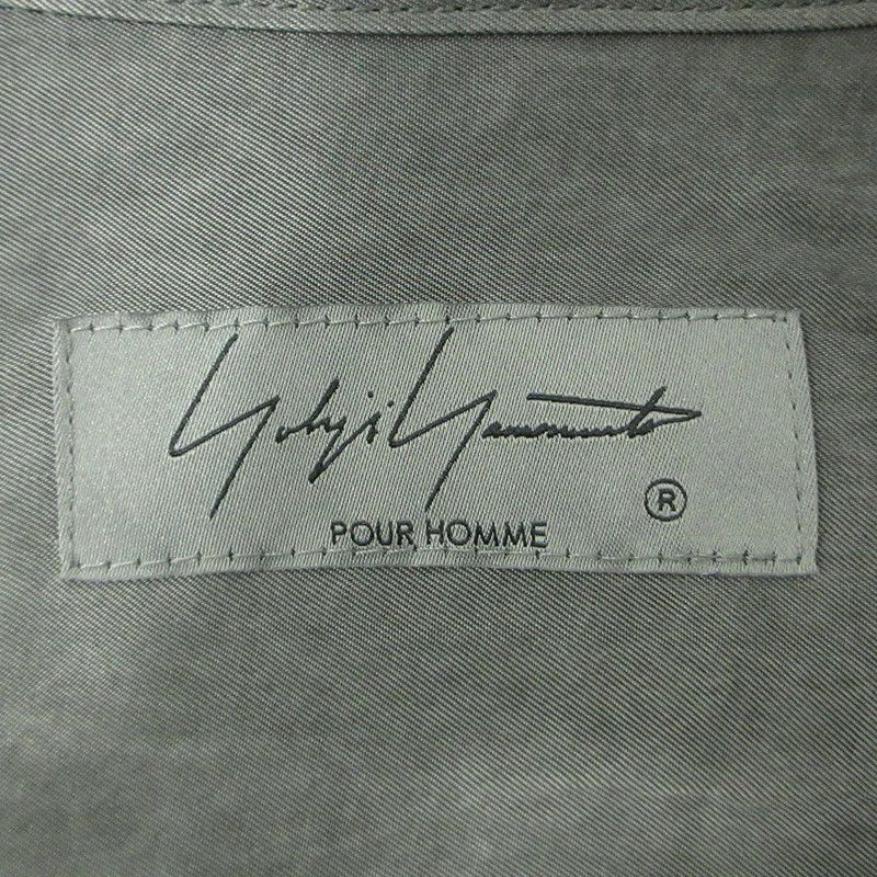 Yohji Yamamoto Yohji Yamamoto POUR HOMME Asymmetrical spare collar blouse Size US L / EU 52-54 / 3 - 7 Thumbnail