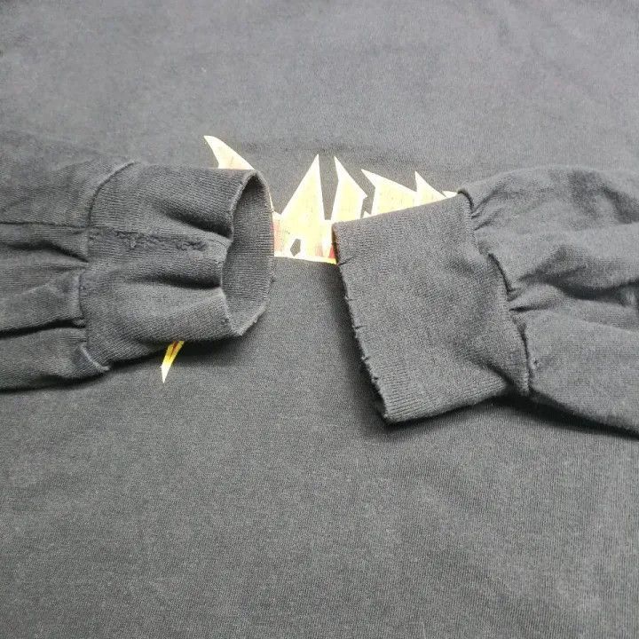 Balenciaga Balenciaga Balenciaga Black Metallica Crewneck Sweatshirt Size US L / EU 52-54 / 3 - 6 Thumbnail