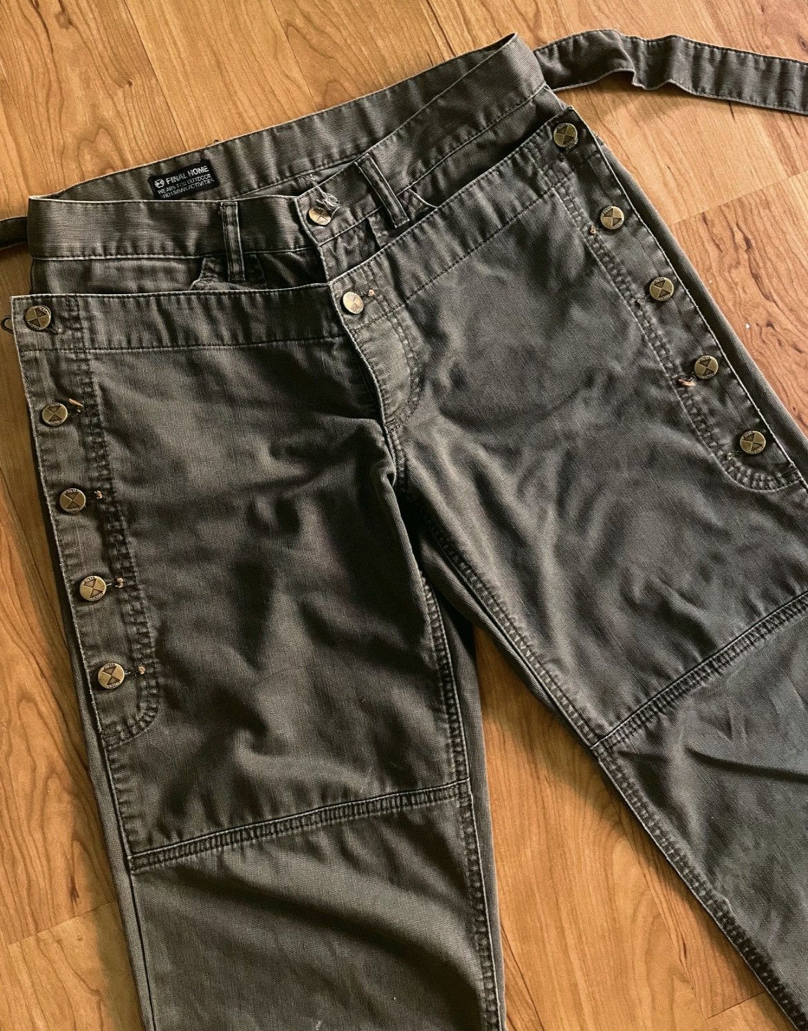 Final Home Final Home Double Waisted Pants Size US 30 / EU 46 - 4 Thumbnail
