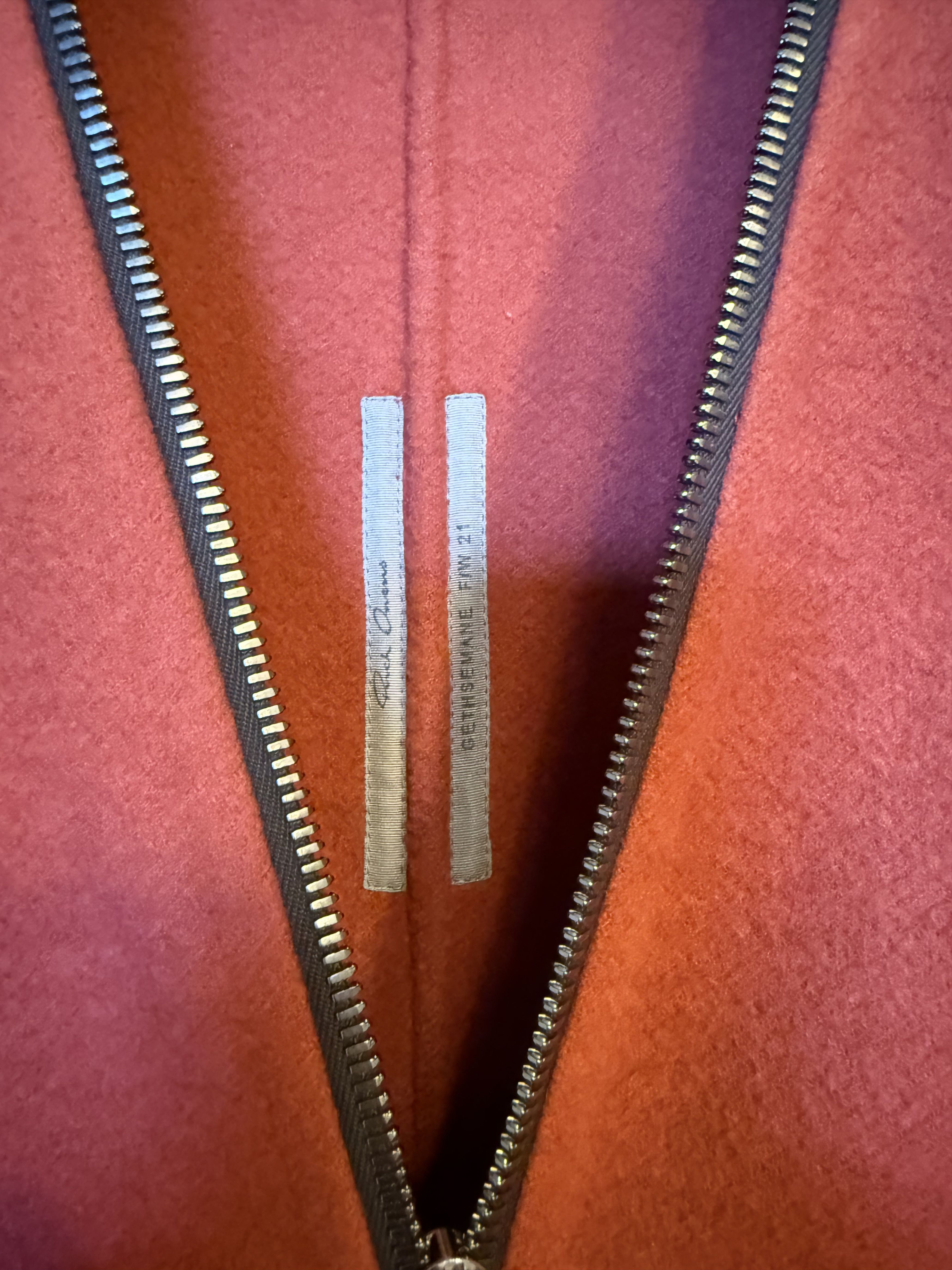Rick Owens Rick Owens Klaus Coat, Rare Red Sample Size US M / EU 48-50 / 2 - 3 Thumbnail