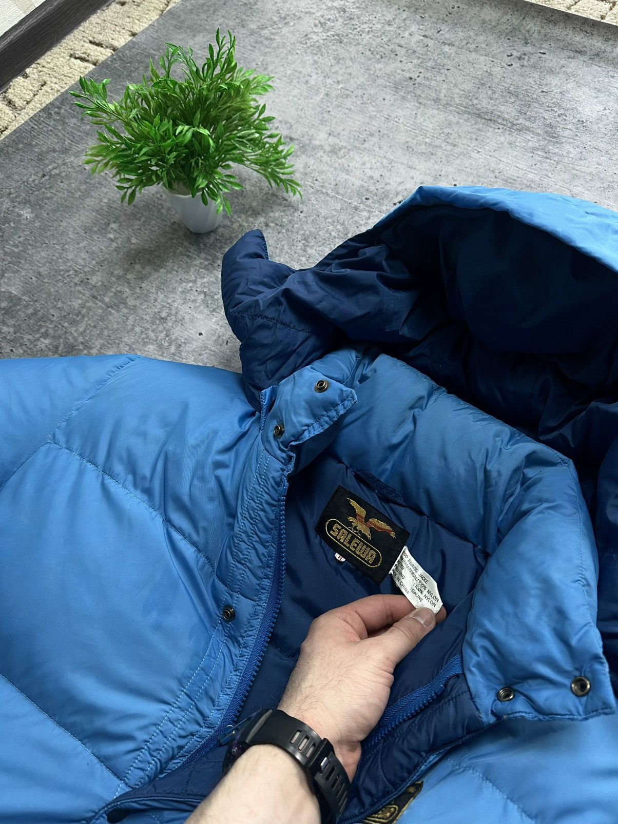 SALEWA Salewa Bering Himalayan 1700 Outdoor Ski Down Parka Jacket Size US M / EU 48-50 / 2 - 5 Thumbnail