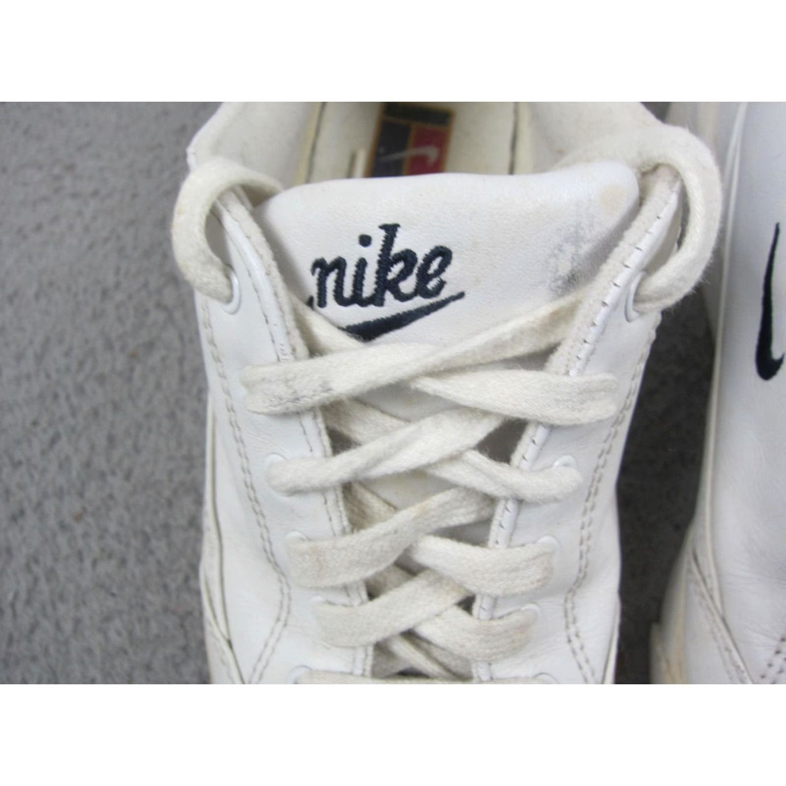 Nike VINTAGE Nike Shoes Womens 7.5 White Low Top 90s Challenge Court Sneakers Ladies Size M / US 6-8 / IT 42-44 - 5 Thumbnail