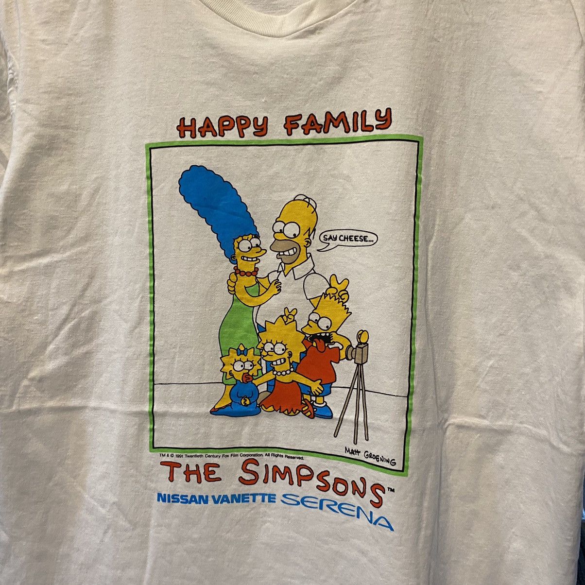 The Simpsons Vintage The Simpsons Happy Family T-Shirt Size US M / EU 48-50 / 2 - 5 Thumbnail