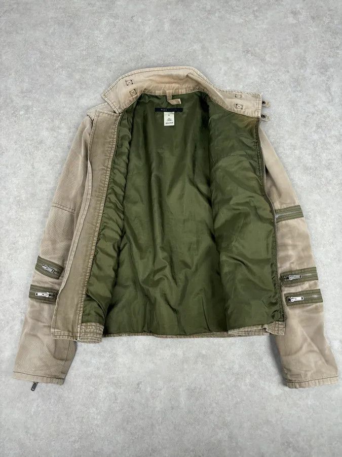 Marc Jacobs Marc Jacobs Khaki Multi Zip Avant-Garde Jacket Size US M / EU 48-50 / 2 - 7 Thumbnail