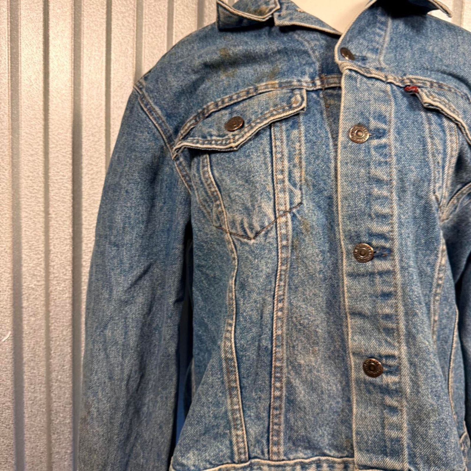 Levi's Levis true vintage denim jacket Size L / US 10 / IT 46 - 5 Thumbnail