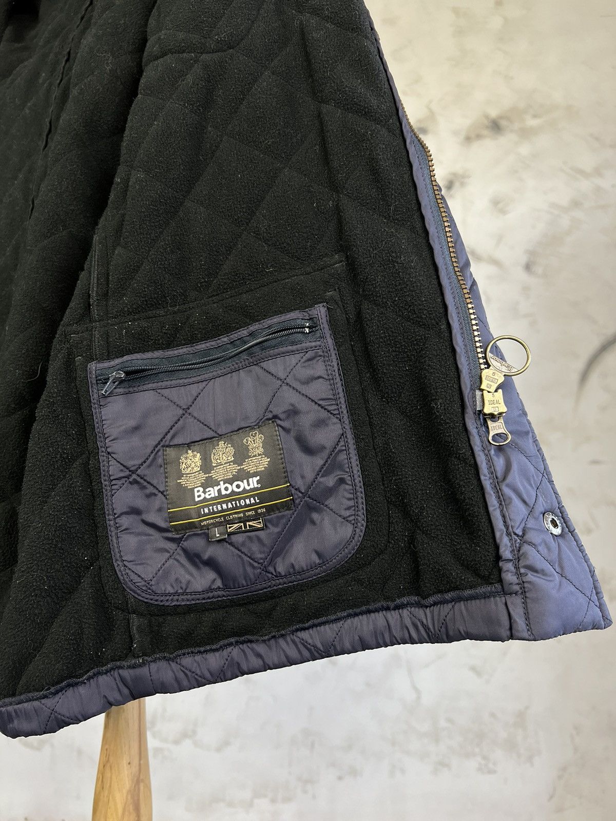 Barbour Barbour International Motorcycle Quilted Jacket Size L Size US L / EU 52-54 / 3 - 6 Thumbnail