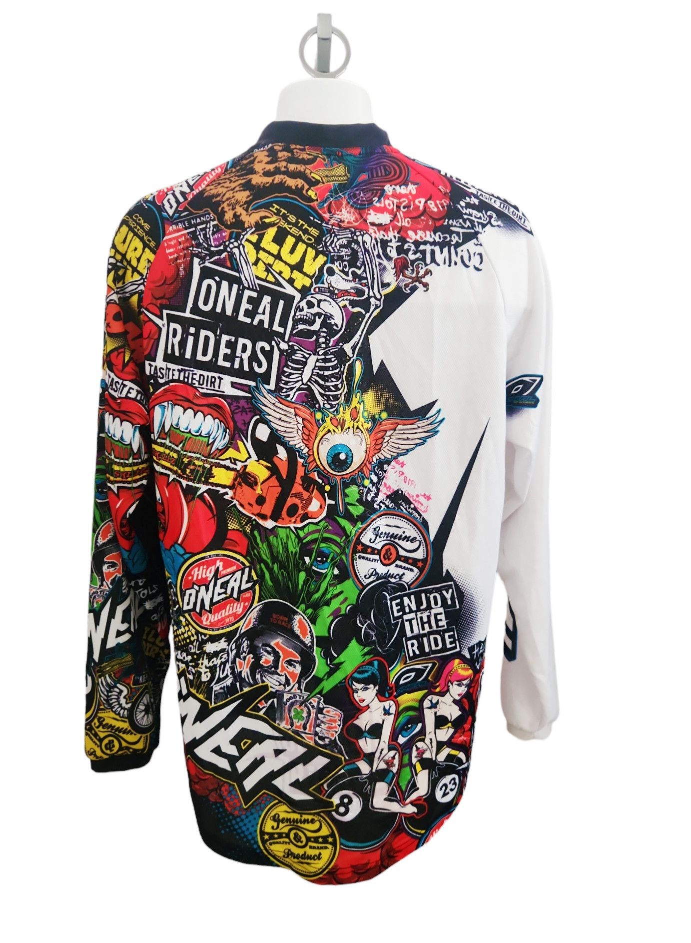 O'Neill O'Neil Riders Mayhem Lite Crank Jersey AOP Longsleeve Medium Size US M / EU 48-50 / 2 - 7 Thumbnail