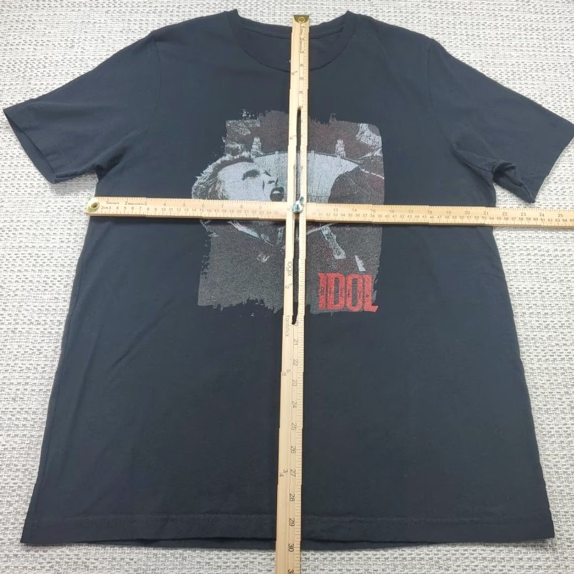 Vintage VINTAGE Billy Idol Shirt Men XL Short Sleeve Hoover Dam Vertigo Vault Merch RARE Graphic Tee Shirt Black Cotton 2020s Mens Size US XL / EU 56 / 4 - 6 Thumbnail